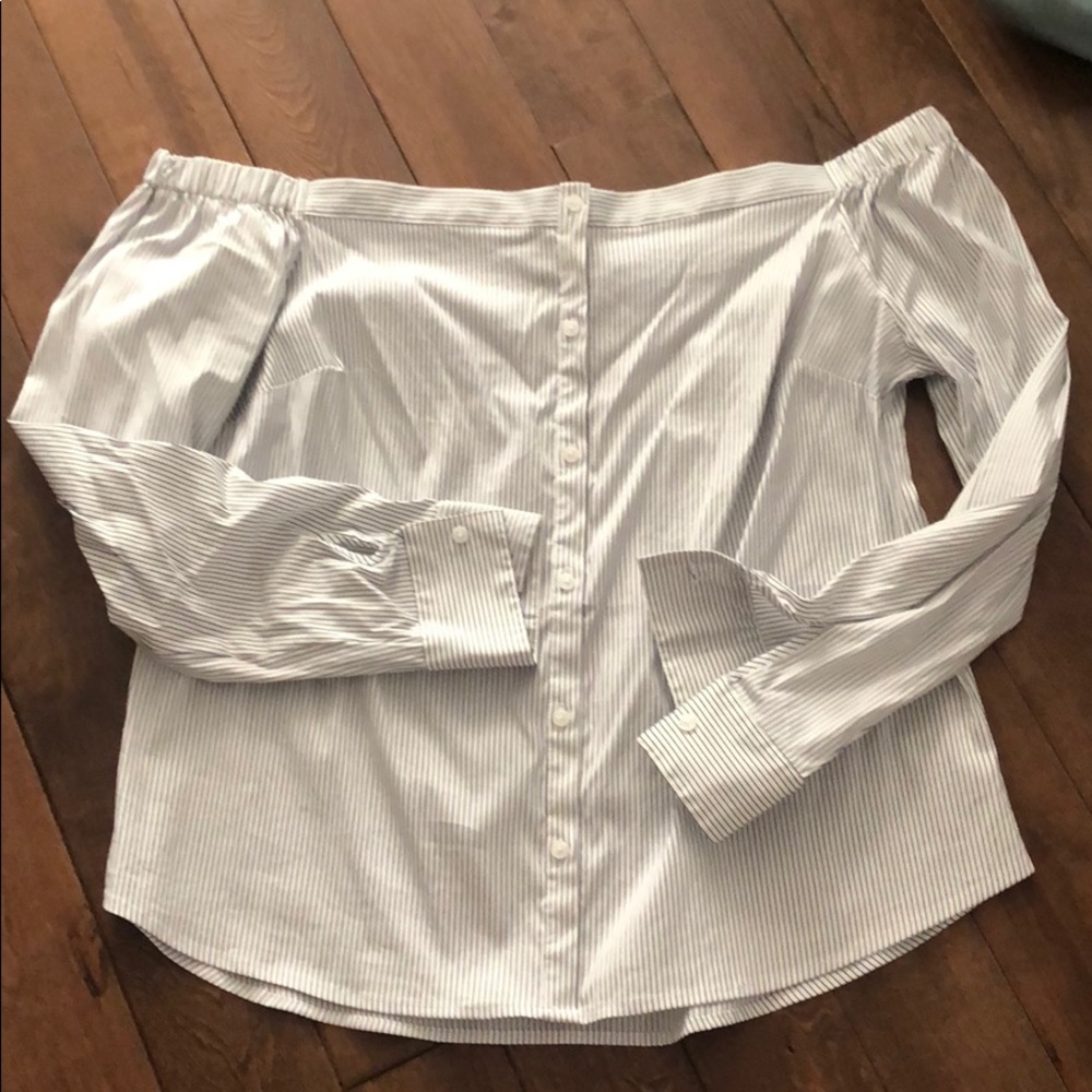 express off shoulder shirt